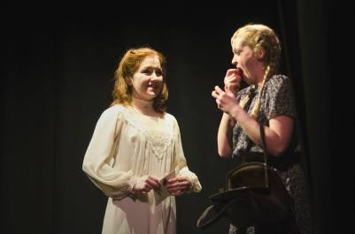 Kirsty Findlay as Jessica and Chaz Watson as Lucy Gobbo.