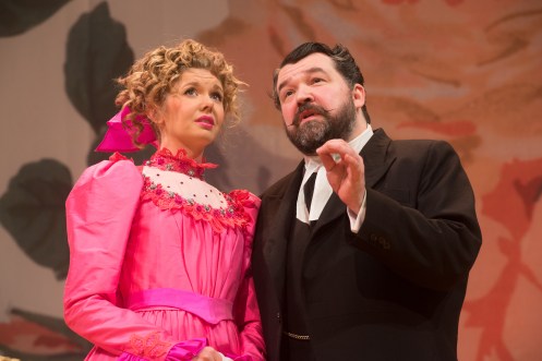 Dani Heron as Rosaura and Steve McNicoll as Pancrazio