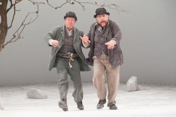 Bill Paterson and Bian Cox as Estragon and Vladimir. Photos by Alan McCredie.