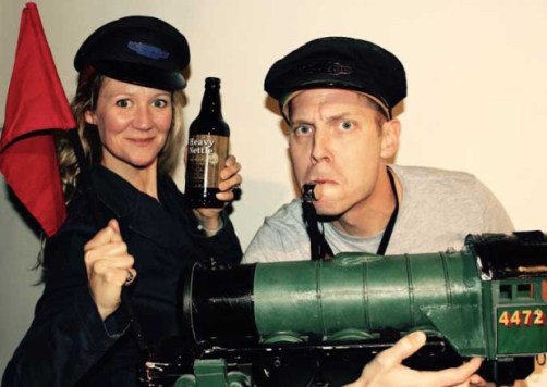 Ellie Zeegen and Simon Donaldson Photo: Firebrand Theatre