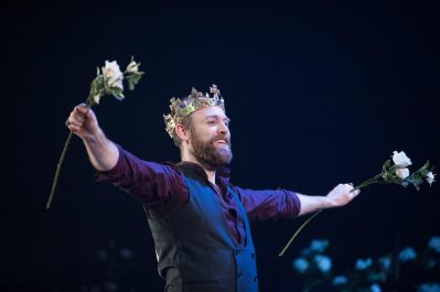 Matthew Pidgeon (King James III) in James III_ Photo Tommy Ga-Ken Wan