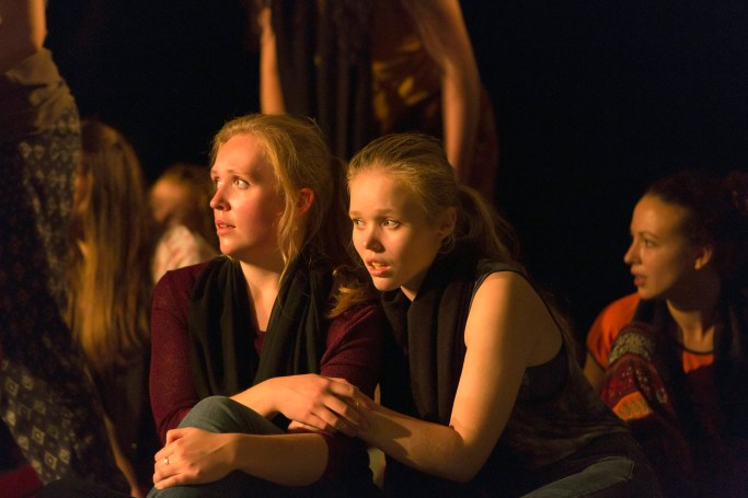 l.Imogen Rowe & Anna MacKennan, r.